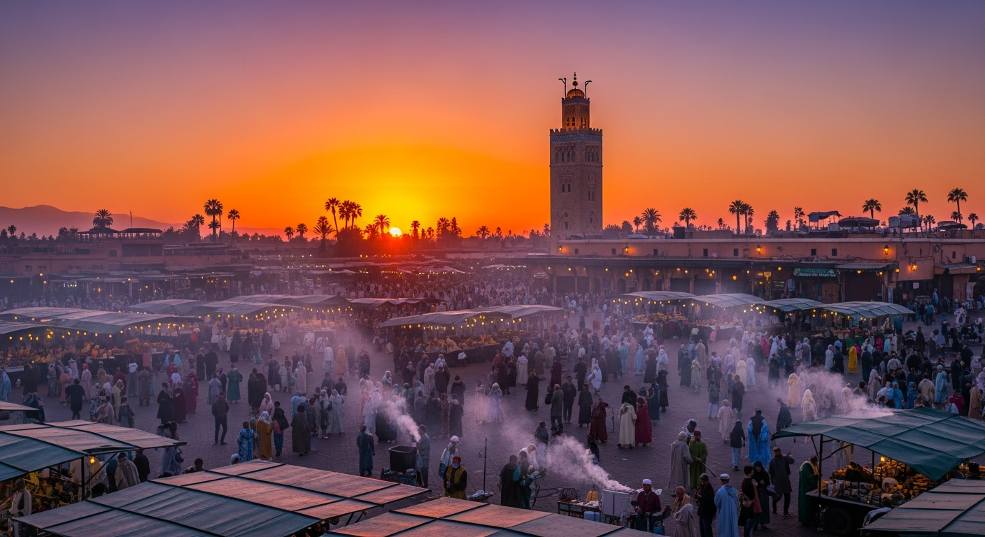 Day Trip from Agadir to Marrakech